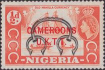 Old Manilla Currency with U.K. overprint