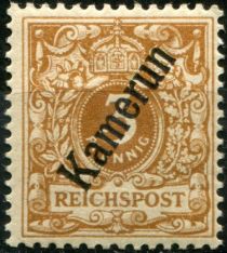 Crown/eagle with overprint