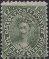 Queen Victoria (1819-1901) (olive green)