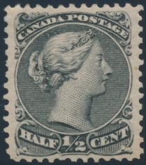 Queen Victoria (1819-1901) - Perf 12 Grey-Black