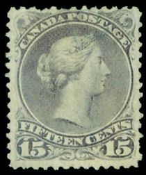 Queen Victoria (1819-1901) - Grey Violet Watermarked