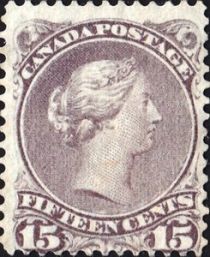 Queen Victoria (1819-1901) - grey violet