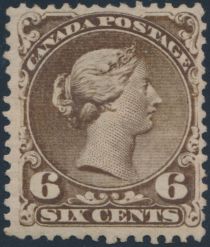 Queen Victoria (1819-1901) - dark brown