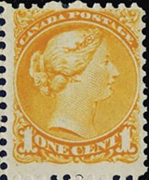 Queen Victoria (1819-1901) - Deep Orange Perf 11½ x 12