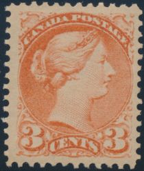 Queen Victoria (1819-1901) - orange red