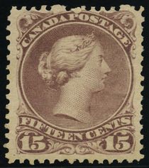 Queen Victoria (1819-1901) - grey purple, perf 11½ x 12