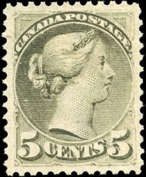 Queen Victoria (1819-1901) - greenish grey