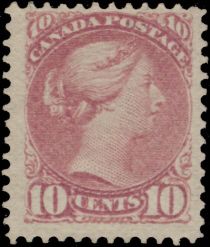 Queen Victoria (1819-1901) - magenta, perf 11½ x 12