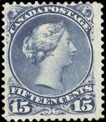 Queen Victoria (1819-1901) - blue grey