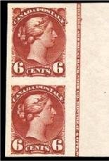 Queen Victoria (1819-1901) - imperf pair