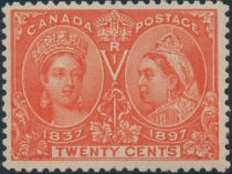 Queen Victoria (1819-1901) - Vermilion