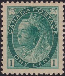 Queen Victoria (1819-1901) - Blue Green