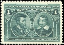 Jacques Cartier (1491-1557) and Samuel Champlain (1567-1635)