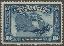 Map of Canada 1867-1927