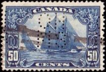 "Bluenose" (fishing schooner) Perforated OHMS