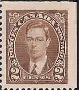 King George VI - 1937-38 - Booklet Single