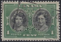 Princesses Elizabeth and Margaret Perforated Large OHMS