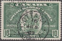 Canadian Coat of Arms Perforated Large OHMS