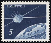 Launching of Canadian Satellite, "Alouette 2"