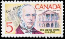 150th Birth Anniversary of George Brown (1818-1880)