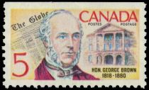 150th Birth Anniversary of George Brown (1818-1880)