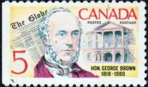 150th Birth Anniversary of George Brown (1818-1880)