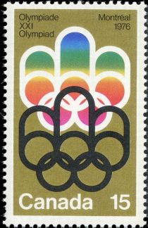 Emblem of 1976 Olympics