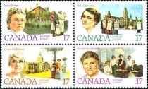 Canadian Feminists Block of 4