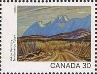 Yukon Territory - "The Highway near Kluane Lake" (Jackson)