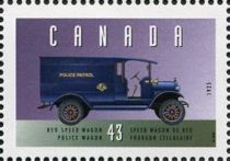 Reo Speed Wagon, 1925, Police Wagon