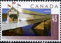 Bridges- Covered Wooden Bridge, New Brunswick