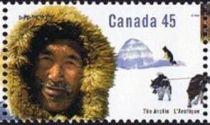 Inuk Man and Igloo