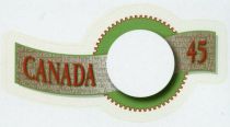 Greeting Stamp.  "Canada" on left