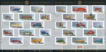 Historic Land Vehicles - Sheet of 12