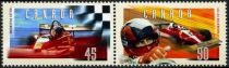 Gilles Villeneuve Commemoration Se-tenant Pair