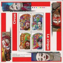 Canadian Circus souvenir sheet