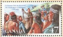 300th Anniversary of The Great Peace of Montréal, 1701-2001