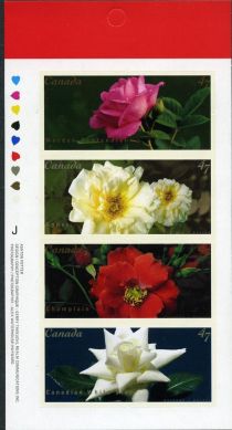 Roses Booklet Pane