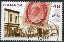 Post Office in Stonewall- 2¢ & 1902 date stamp