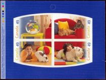 Pets booklet pane