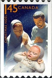 Creche - Mary, Joseph, baby Jesus