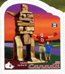 Inukshuk, Hay River, NT