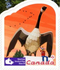 Canada Goose statue - Wawa. Ontario