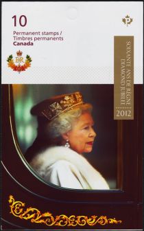 The Queen (2012 stamp) - Booklet