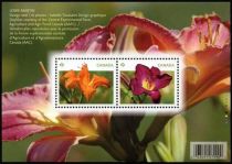 Daylilies souvenir sheet