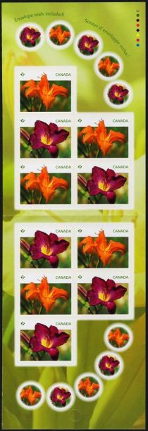 Daylilies - Booklet pane