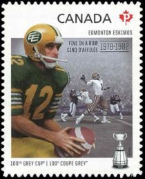 Edmonton Eskimos. Five in a Row (1978-1982)