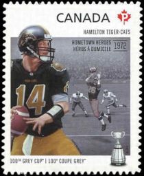 Hamilton Tiger Cats. Hometown Heroes (1972) 60th Grey Cup