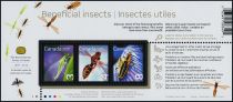 Beneficial Insects souvenir sheet