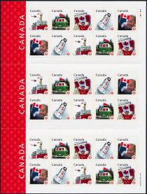 Canadian Pride - Booklet pane